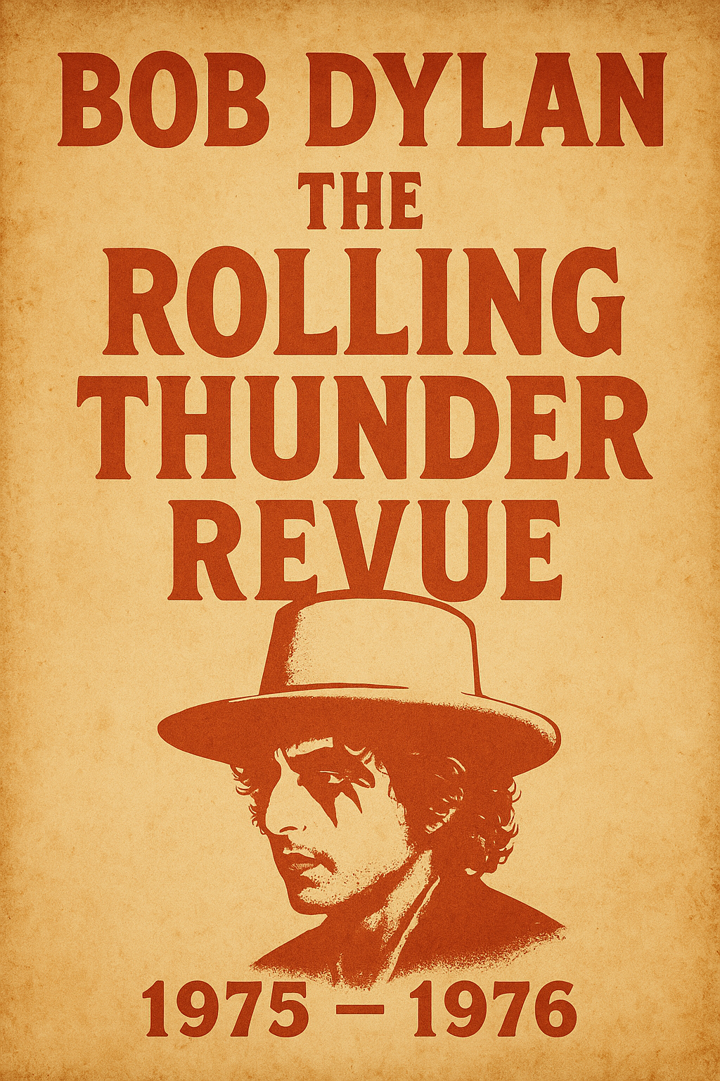 Rolling Thunder Revue Poster